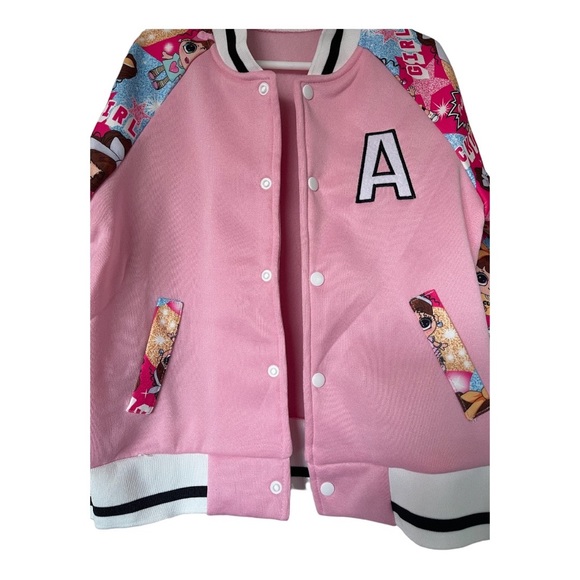 Little girls graphic bomber jacket - Picture 4 of 10